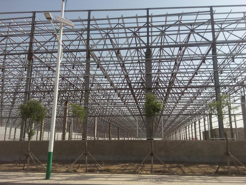 顺义汽车工业厂房网架